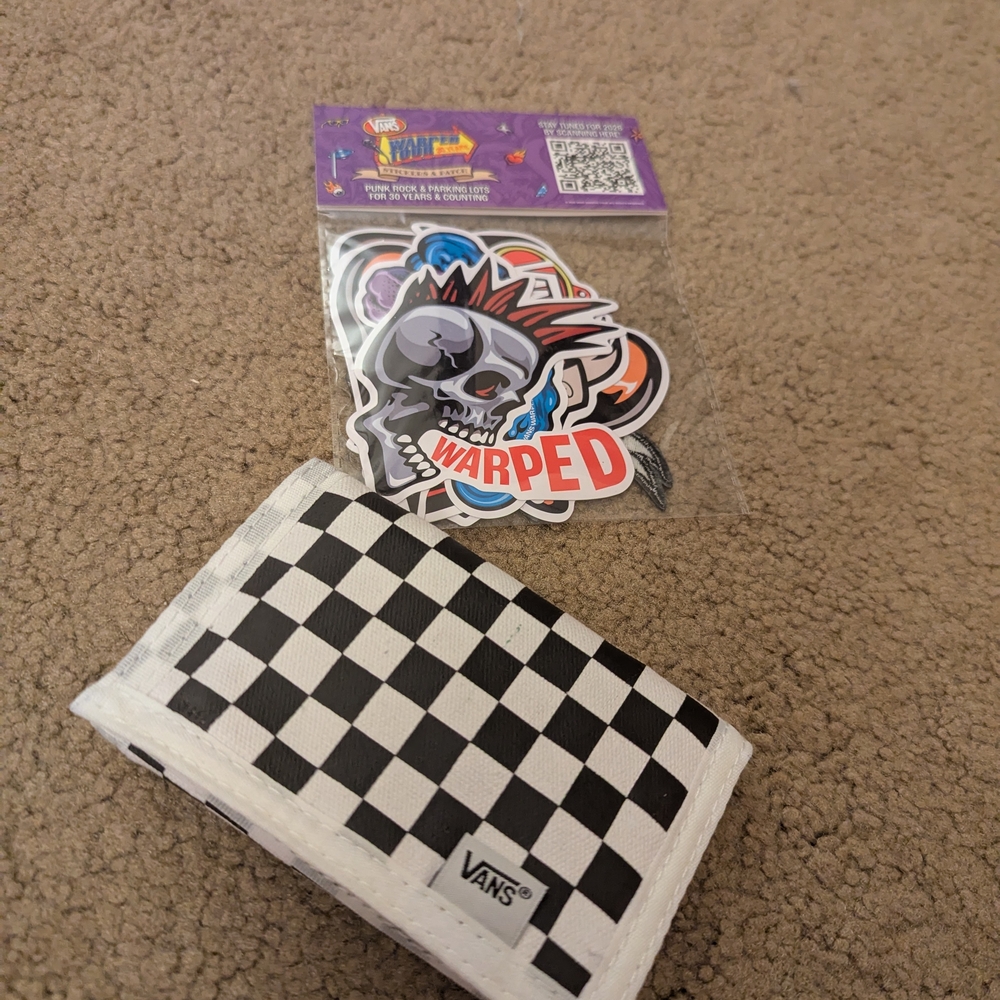 Vans Checkered Wallet